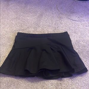 Black Flared Skirt